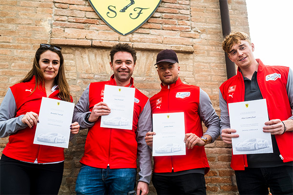 Mission Winnow guests with certificates